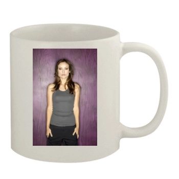 Olivia Wilde 11oz White Mug