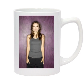 Olivia Wilde 14oz White Statesman Mug