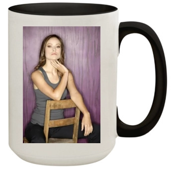 Olivia Wilde 15oz Colored Inner & Handle Mug