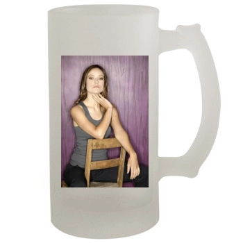 Olivia Wilde 16oz Frosted Beer Stein