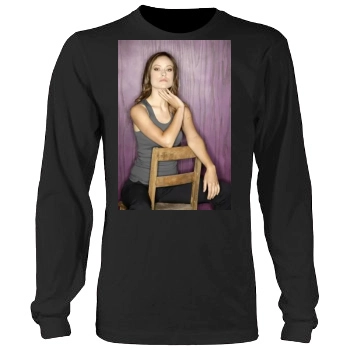 Olivia Wilde Men's Heavy Long Sleeve TShirt