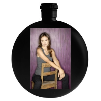 Olivia Wilde Round Flask