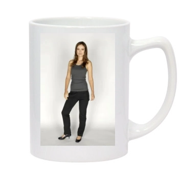 Olivia Wilde 14oz White Statesman Mug