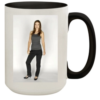 Olivia Wilde 15oz Colored Inner & Handle Mug