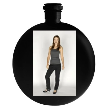 Olivia Wilde Round Flask