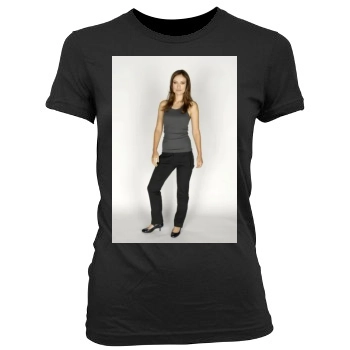 Olivia Wilde Women's Junior Cut Crewneck T-Shirt