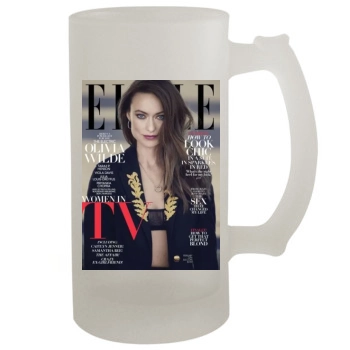 Olivia Wilde 16oz Frosted Beer Stein