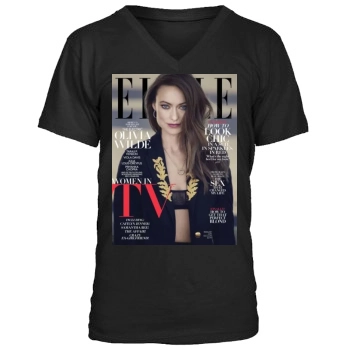 Olivia Wilde Men's V-Neck T-Shirt