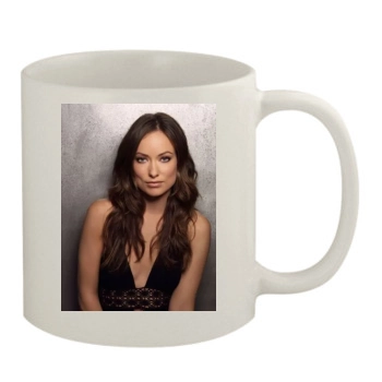 Olivia Wilde 11oz White Mug