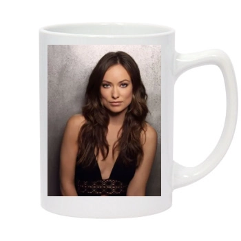 Olivia Wilde 14oz White Statesman Mug