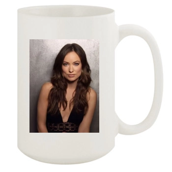 Olivia Wilde 15oz White Mug