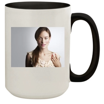 Olivia Wilde 15oz Colored Inner & Handle Mug