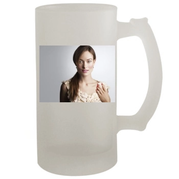 Olivia Wilde 16oz Frosted Beer Stein