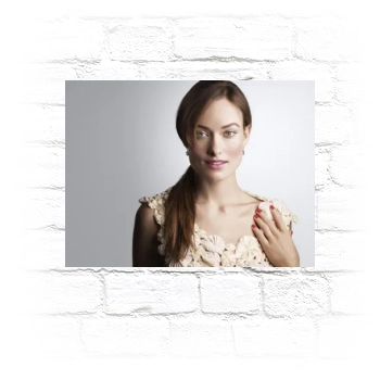 Olivia Wilde Metal Wall Art