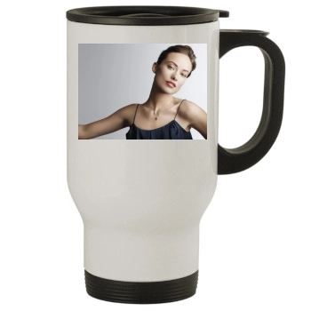 Olivia Wilde Stainless Steel Travel Mug