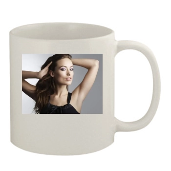 Olivia Wilde 11oz White Mug