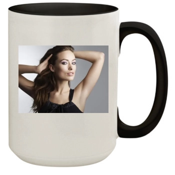 Olivia Wilde 15oz Colored Inner & Handle Mug