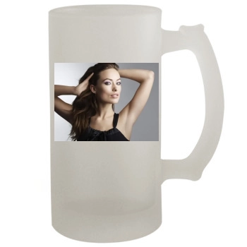 Olivia Wilde 16oz Frosted Beer Stein