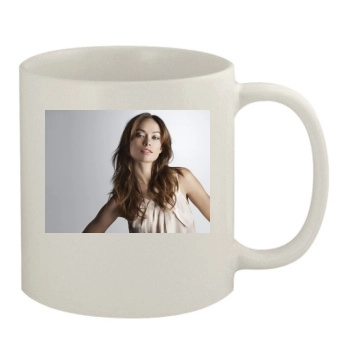 Olivia Wilde 11oz White Mug