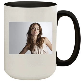 Olivia Wilde 15oz Colored Inner & Handle Mug