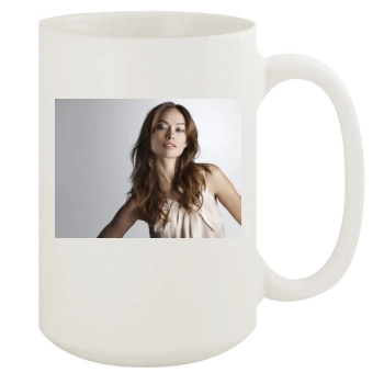 Olivia Wilde 15oz White Mug