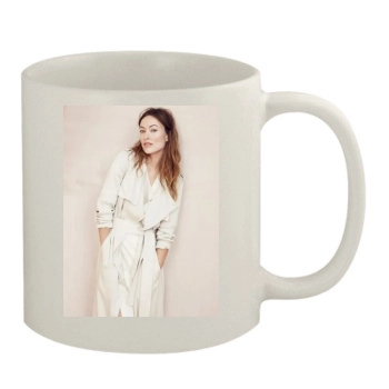 Olivia Wilde 11oz White Mug