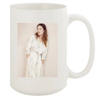 Olivia Wilde 15oz White Mug