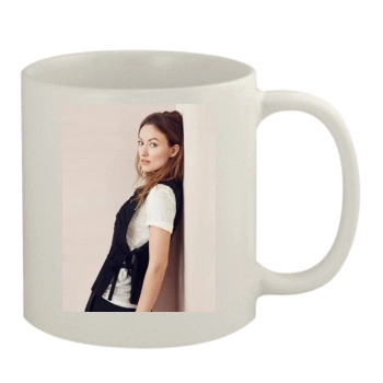 Olivia Wilde 11oz White Mug