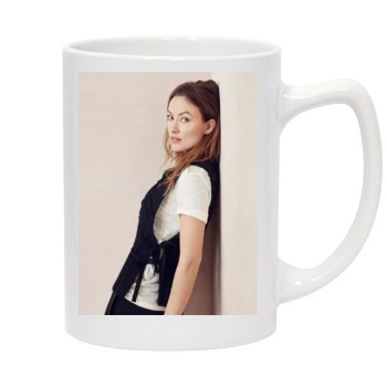 Olivia Wilde 14oz White Statesman Mug