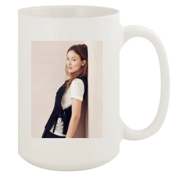 Olivia Wilde 15oz White Mug