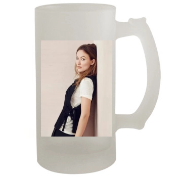 Olivia Wilde 16oz Frosted Beer Stein