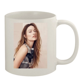 Olivia Wilde 11oz White Mug