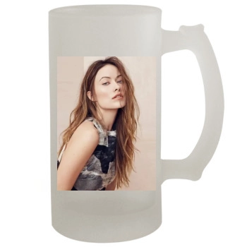 Olivia Wilde 16oz Frosted Beer Stein