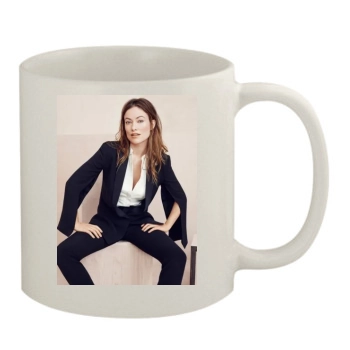 Olivia Wilde 11oz White Mug