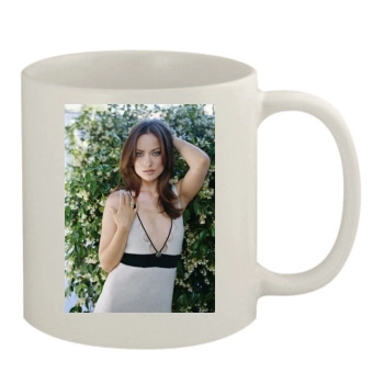 Olivia Wilde 11oz White Mug