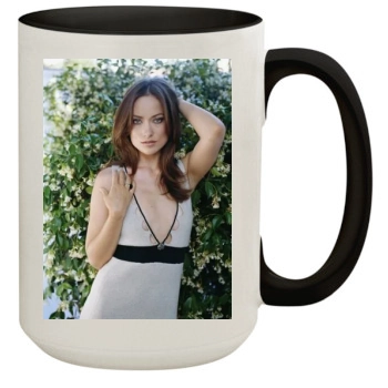 Olivia Wilde 15oz Colored Inner & Handle Mug