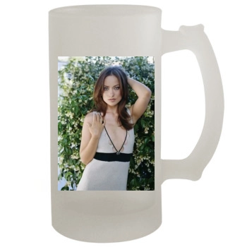 Olivia Wilde 16oz Frosted Beer Stein