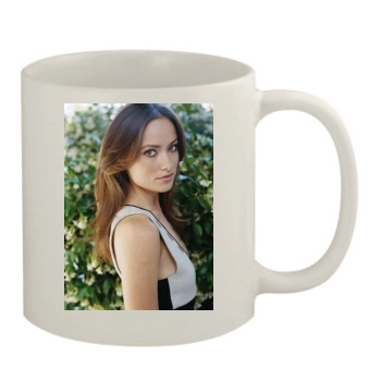 Olivia Wilde 11oz White Mug