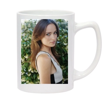 Olivia Wilde 14oz White Statesman Mug