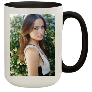 Olivia Wilde 15oz Colored Inner & Handle Mug