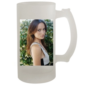 Olivia Wilde 16oz Frosted Beer Stein