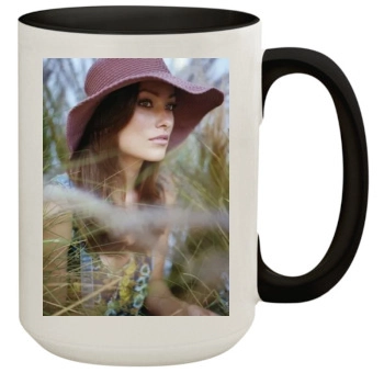 Olivia Wilde 15oz Colored Inner & Handle Mug