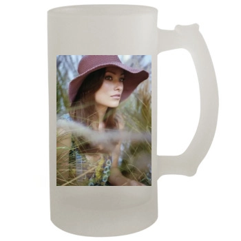 Olivia Wilde 16oz Frosted Beer Stein