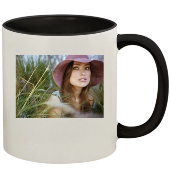 Olivia Wilde 11oz Colored Inner & Handle Mug