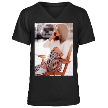 Olivia Wilde Men's V-Neck T-Shirt