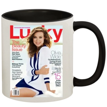 Olivia Wilde 11oz Colored Inner & Handle Mug