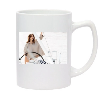 Olivia Wilde 14oz White Statesman Mug