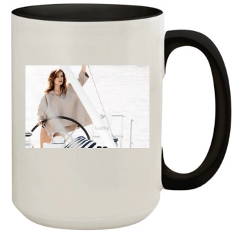 Olivia Wilde 15oz Colored Inner & Handle Mug