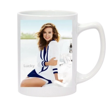 Olivia Wilde 14oz White Statesman Mug