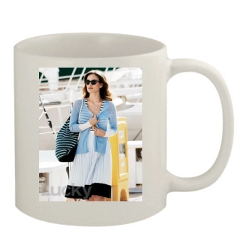 Olivia Wilde 11oz White Mug